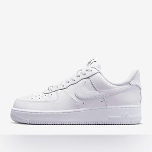 Nike All-White Air Force 1 Sneakers